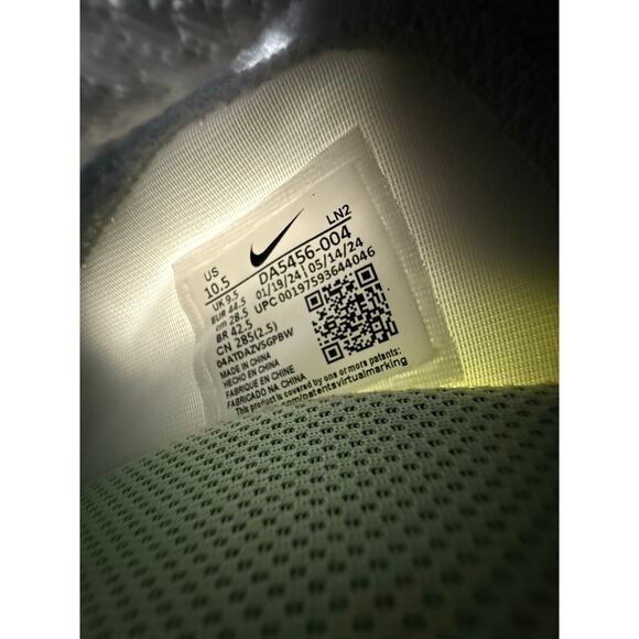 Nike Vapor Edge Pro 360 2 Mens Sz 10.5 Football Cleats Platinum Green DA5456-004 - Picture 8 of 9